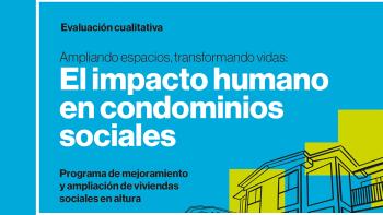 La portada del informe: El impacto humano en condominios sociales en Chile